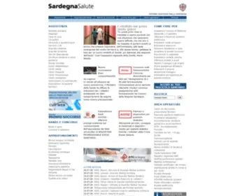Sardegnasalute.it(Sardegna Salute) Screenshot
