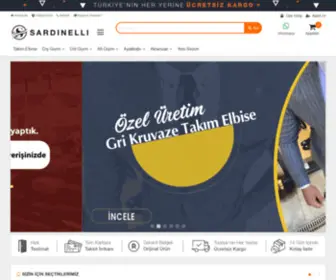 Sardinelli.com(EXCLUSİVE) Screenshot