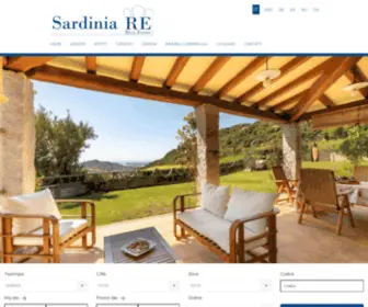 Sardinia-RE.com(Sardinia Real Estate) Screenshot