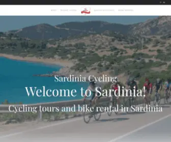 Sardiniacycling.com(Tour e noleggio bici in Sardegna) Screenshot