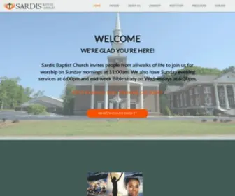 Sardisbaptistchurch.info(Sardisbaptistchurchredesign2) Screenshot