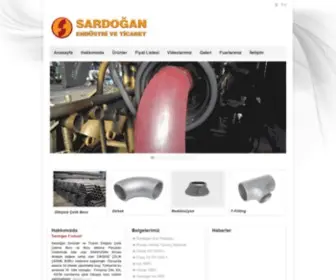 Sardogan.com.tr(Sardoğan endüstri dikişsiz boru) Screenshot