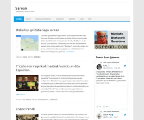 Sarean.com(Jabi Zabalaren bitakora sarean) Screenshot