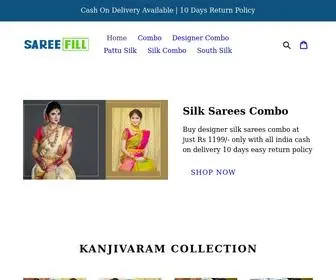 Sareefill.com(Saree shopping store) Screenshot