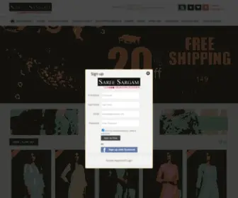 Sareesargam.com(sareesargam) Screenshot