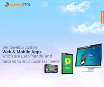 Saremcotech.com(App development company) Screenshot