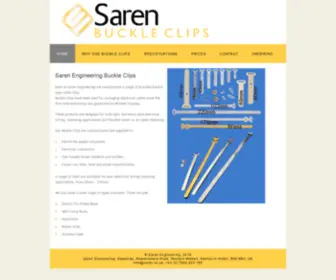 Saren.co.uk(Saren Buckle Cable Clips) Screenshot