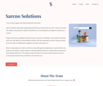 Sarenosolutions.com(Sareno Web and SEO Solutions) Screenshot