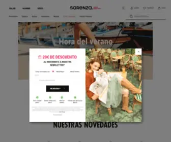 Sarenza.es(Zapatos online) Screenshot