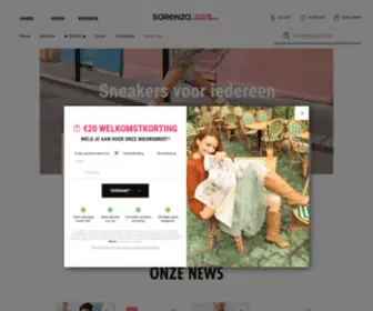 Sarenza.nl(Officieel verkooppunt van meer dan 600 merken schoenen en tassen) Screenshot