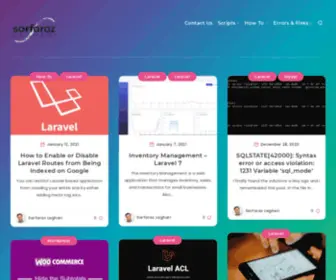 Sarfarazlaghari.com(Sarfaraz Laghari Blog) Screenshot