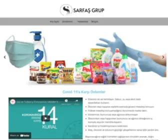 Sarfasgrup.com(Sarfaş Grup A.Ş) Screenshot