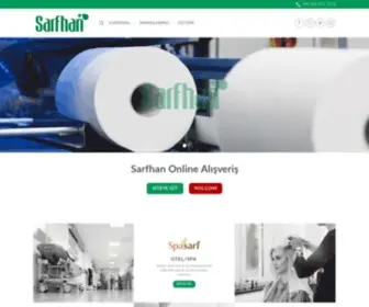 Sarfhan.com.tr(Tek Kullanımlık Ürünler) Screenshot