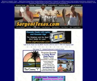 Sargenttexas.com(At Sargent Texas) Screenshot