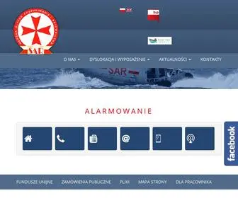 Sar.gov.pl(Morska) Screenshot