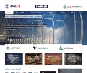 Sari-Energy.org(U.S. Agency for International Development (USAID)) Screenshot