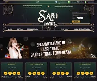 Sari-Togel.net Screenshot
