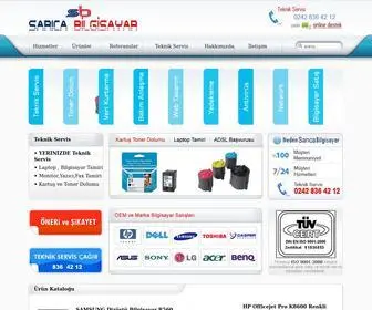 Saricabilgisayar.com(SARICA BiLGiSAYAR KAS ANTALYA) Screenshot