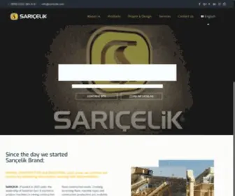 Saricelik.com(Kırma eleme tesisi) Screenshot