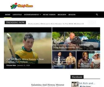 Sarichandfamous.com(South Africa Entertainment News Updates) Screenshot