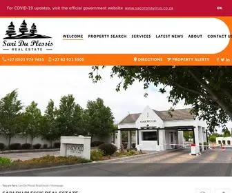 Sariduplessis.co.za(Sari Du Plessis Real Estate) Screenshot