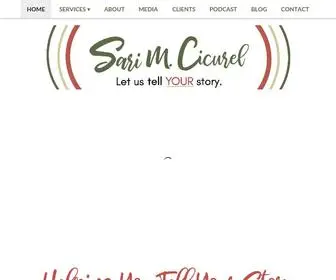 Sarimcicurel.com(Sari M) Screenshot