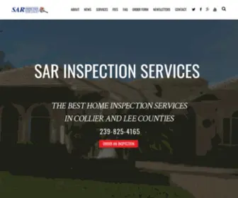 Sarinspections.com(Quality Home Inspections in Naples) Screenshot