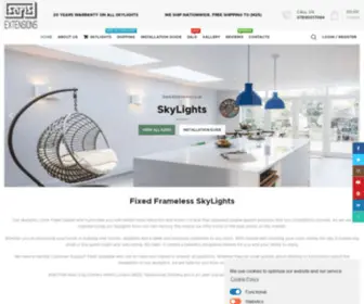Saris-Extensions.co.uk(London SkyLights) Screenshot