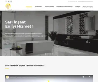 Sariseramikinsaat.com(Anasayfa) Screenshot