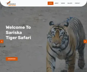 Sariskatigersafari.com(Sariska Tiger Safari) Screenshot