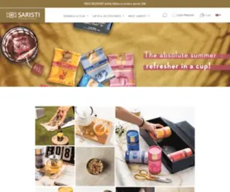 Saristi.com(Saristi Herbal Infusions) Screenshot