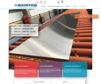 Saritas.com.tr(Sarıtaş Paslanmaz Çelik Servis Merkezi) Screenshot
