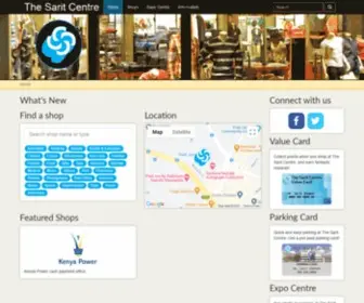Saritcentre.com(The Sarit Centre) Screenshot