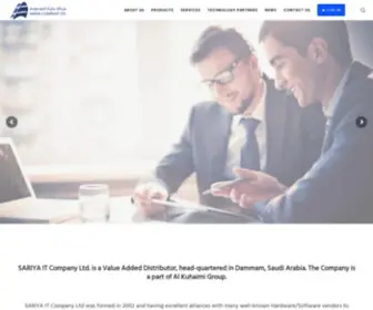 Sariya-IT.com(A Different Perspective In Distribution Services) Screenshot