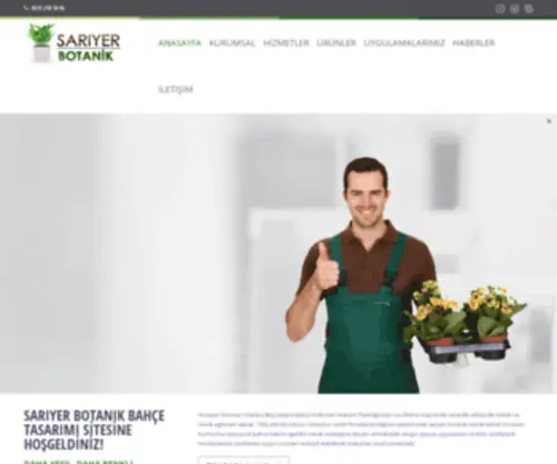 Sariyerbotanik.com Screenshot