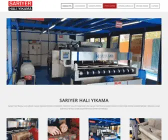 Sariyerhaliyikama.net(Sarıyer) Screenshot