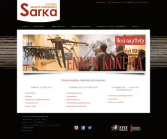 Sarka.fi(Vierailulle museoon) Screenshot