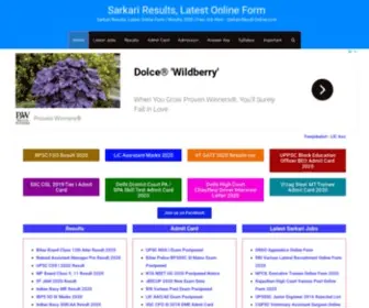Sarkari-Result-Online.com(Free job alert) Screenshot