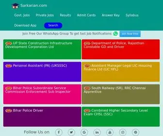 Sarkarian.com(Sarkarian) Screenshot