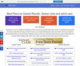 Sarkariclass.com(Sarkari Class) Screenshot