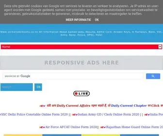 Sarkarijobresults.co.in(Sarkari Job Results) Screenshot