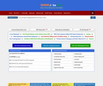 Sarkarijobsalert.in(Sarkari Jobs) Screenshot