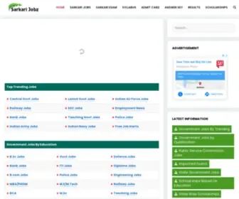 Sarkarijobz.com(Sarkari Job I Sarkari Result I Sarkari Exam) Screenshot