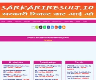Sarkariresult.io(Sarkari Result) Screenshot