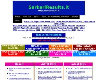 Sarkariresults.it(Govt Jobs) Screenshot