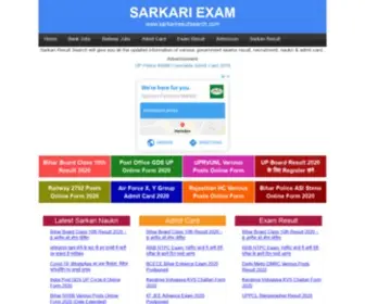 Sarkariresultsearch.com(Sarkari Result 2023) Screenshot