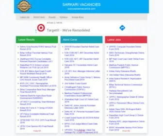 Sarkarivacance.com(Sarkari Vacancies) Screenshot