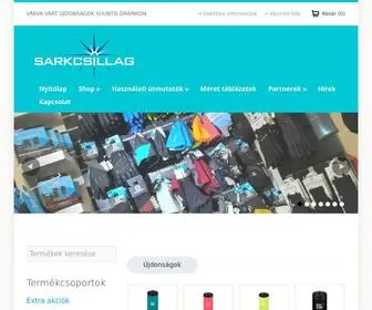 Sarkcsillagsport.hu(Nyitólap) Screenshot