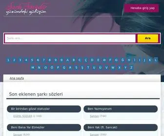 Sarki-Sozleri.org(A-dan Z-ye Şarkı Sözleri) Screenshot