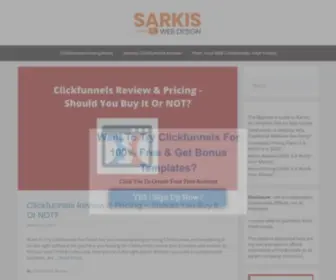 Sarkis-Webdesign.com(Sarkis Webdesign) Screenshot